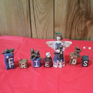 Country Themed F-R-I-E-N-D-S Decor